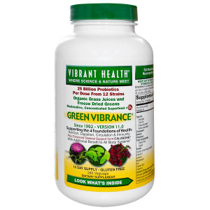<img alt="Vibrant Health, Green Vibrance, Version 17.0, 240 VegiCaps" title="Vibrant Health, Green Vibrance, Version 17.0, 240 VegiCaps,074306800039"