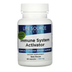 <img alt="Life Source Basics (WGP Beta Glucan), Immune System Activator, 500 mg, 60 Capsules" title="Life Source Basics (WGP Beta Glucan), Immune System Activator, 500 mg, 60 Capsules,666107130042"