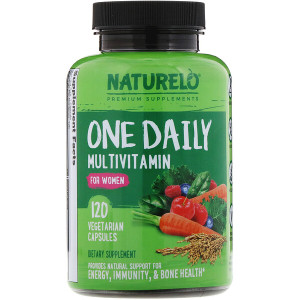 <img alt="NATURELO, One Daily Multivitamin for Women, 120 Vegetarian Capsules" title="NATURELO, One Daily Multivitamin for Women, 120 Vegetarian Capsules,628110628039"