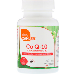 <img alt="Zahler, CoQ-10, Pure Coenzyme Q-10, 100 mg, 120 Softgels" title="Zahler, CoQ-10, Pure Coenzyme Q-10, 100 mg, 120 Softgels,848998080679"