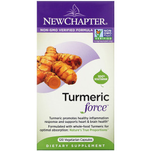 <img alt="New Chapter, Turmeric Force, 120 Vegetarian Capsules" title="New Chapter, Turmeric Force, 120 Vegetarian Capsules,727783900456"