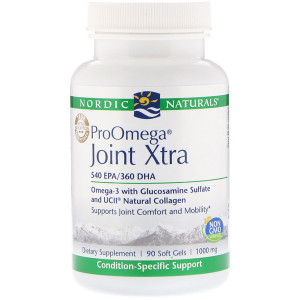 Nordic Naturals, ProOmega Joint Xtra, 1000 mg, 90 Soft Gels