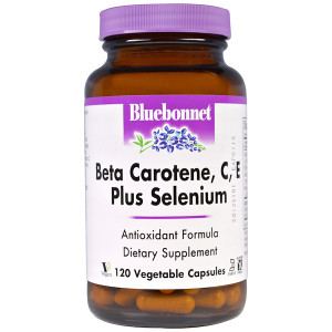 <img alt="Bluebonnet Nutrition, Beta Carotene, C, E Plus Selenium, 120 Veggie Caps" title="Bluebonnet Nutrition, Beta Carotene, C, E Plus Selenium, 120 Veggie Caps,743715003224"