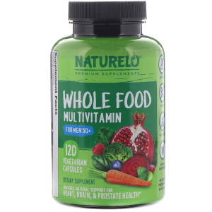 <img alt="NATURELO, Whole Food Multivitamin for Men 50+,  120 Vegetarian Capsules" title="NATURELO, Whole Food Multivitamin for Men 50+,  120 Vegetarian Capsules,628110628428"