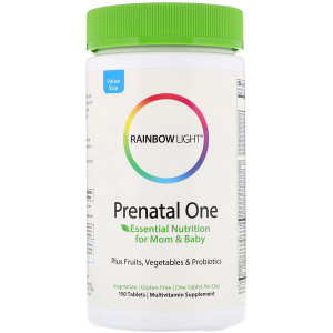 <img alt="Rainbow Light, Prenatal One, 150 Tablets" title="Rainbow Light, Prenatal One, 150 Tablets,021888109760"