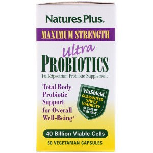<img alt="Natures Plus, Ultra Probiotics, 40 Billion Viable Cells, 60 Veggie Caps" title="Natures Plus, Ultra Probiotics, 40 Billion Viable Cells, 60 Veggie Caps,097467043855"