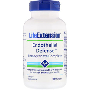 Life Extension, Endothelial Defense, Pomegranate Complete, 60 Softgels