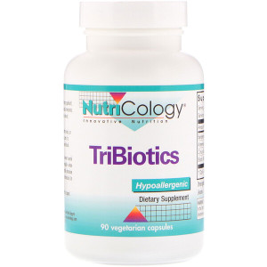 <img alt="Nutricology, TriBiotics, 90 Vegetarian Capsules" title="Nutricology, TriBiotics, 90 Vegetarian Capsules,713947510203"