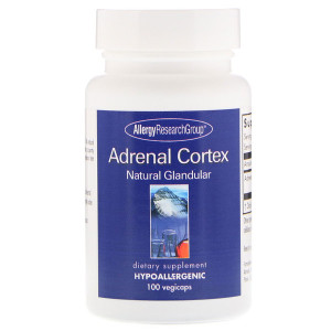<img alt="Allergy Research Group, Adrenal Cortex Natural Glandular, 100 Vegicaps" title="Allergy Research Group, Adrenal Cortex Natural Glandular, 100 Vegicaps,713947705319"
