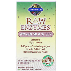 <img alt="Garden of Life, RAW Enzymes, Women 50 & Wiser, 90 Veggie Caps" title="Garden of Life, RAW Enzymes, Women 50 & Wiser, 90 Veggie Caps,658010115643"