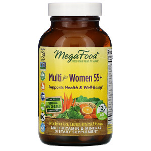 <img alt="MegaFood Multi for Women 55+ - 120 Tablets" title="MegaFood Multi for Women 55+ - 120 Tablets,051494103272"