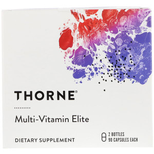 <img alt="Thorne Research, Multi-Vitamin Elite, 2 Bottles, 90 Vegetarian Capsules Per Bottle" title="Thorne Research, Multi-Vitamin Elite, 2 Bottles, 90 Vegetarian Capsules Per Bottle,693749006534"