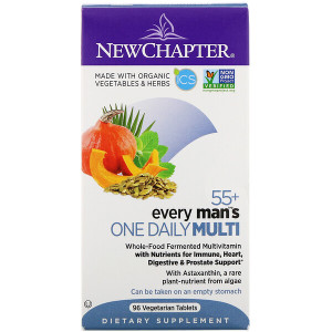 <img alt="New Chapter, 55+ Every Mans One Daily Multi, 96 Vegetarian Tablets" title="New Chapter, 55+ Every Mans One Daily Multi, 96 Vegetarian Tablets,727783901484"
