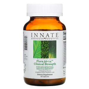 <img alt="Innate Response Formulas, Flora 50-14, Clinical Strength, 60 Capsules (Ice)" title="Innate Response Formulas, Flora 50-14, Clinical Strength, 60 Capsules (Ice),051494401415"
