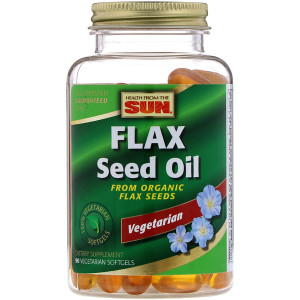 <img alt="Health From the Sun Flax Seed Oil -- 90 Vegetarian Softgels" title="Health From the Sun Flax Seed Oil -- 90 Vegetarian Softgels,010043940430"