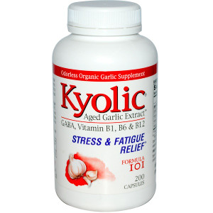 <img alt="Kyolic Aged Garlic Extract Stress and Fatigue Relief Formula 101 -- 200 Capsules" title="Kyolic Aged Garlic Extract Stress and Fatigue Relief Formula 101 -- 200 Capsules,023542101424"