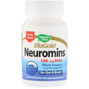 <img alt="Nature's Way, EFAGold, Neuromins, 100 mg, 60 Vegetarian Softgels" title="Nature's Way, EFAGold, Neuromins, 100 mg, 60 Vegetarian Softgels,033674452301"
