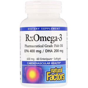 <img alt="Natural Factors RxOmega-3 Factors -- 60 Softgels" title="Natural Factors RxOmega-3 Factors -- 60 Softgels,068958035482"