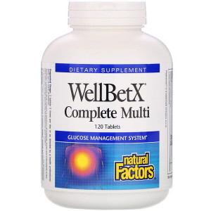 <img alt="Natural Factors WellBetX Complete Glucose Management System -- 120 Tablets" title="Natural Factors WellBetX Complete Glucose Management System -- 120 Tablets,068958035550"