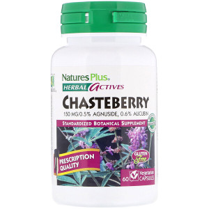 <img alt="Nature's Plus, Herbal Actives, Chasteberry, 150 mg, 60 Vegetarian Capsules" title="Nature's Plus, Herbal Actives, Chasteberry, 150 mg, 60 Vegetarian Capsules,097467071445"