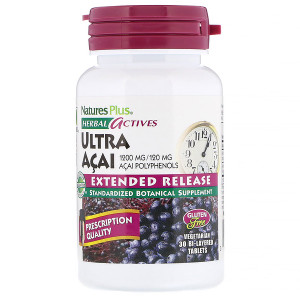 <img alt="Natures Plus Herbal Actives Ultra Acai -- 1200 mg - 30 Vegetarian Tablets" title="Natures Plus Herbal Actives Ultra Acai -- 1200 mg - 30 Vegetarian Tablets,097467073050"