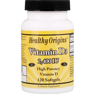 <img alt="Healthy Origins Vitamin D3 -- 2400 IU - 120 Softgels" title="Healthy Origins Vitamin D3 -- 2400 IU - 120 Softgels,603573153052"