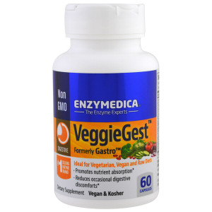 <img alt="Enzymedica VeggieGest Formerly Gastro -- 60 Capsules" title="Enzymedica VeggieGest Formerly Gastro -- 60 Capsules,670480201107"