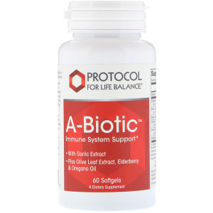 <img alt="Protocol For Life Balance A-Biotic Immune System Support -- 60 Softgels" title="Protocol For Life Balance A-Biotic Immune System Support -- 60 Softgels,707359118119"
