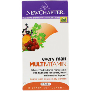 <img alt="New Chapter Mens Advanced Multi -- 72 Vegetarian Tablets" title="New Chapter Mens Advanced Multi -- 72 Vegetarian Tablets,727783003232"