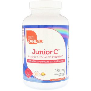 <img alt="Zahler Junior C Natural Orange -- 250 mg - 180 Tablets" title="Zahler Junior C Natural Orange -- 250 mg - 180 Tablets,848998081133"