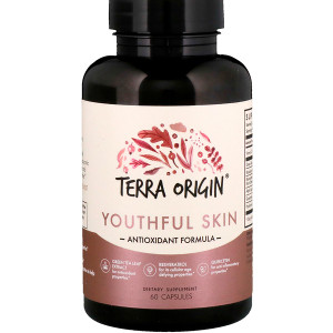<img alt="Terra Origin Youthful Skin Antioxidant Formula -- 60 Capsules" title="Terra Origin Youthful Skin Antioxidant Formula -- 60 Capsules,857668007274"