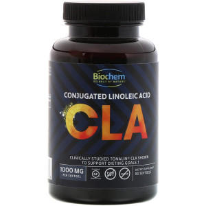 <img alt="Biochem Sports CLA Conjugated Linoleic Acid -- 1000 mg - 90 Softgels" title="Biochem Sports CLA Conjugated Linoleic Acid -- 1000 mg - 90 Softgels,015794022138"