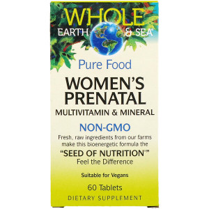 <img alt="Natural Factors, Whole Earth & Sea, Women's Prenatal Multivitamin & Mineral, 60 Tablets" title="Natural Factors, Whole Earth & Sea, Women's Prenatal Multivitamin & Mineral, 60 Tablets,068958355177"