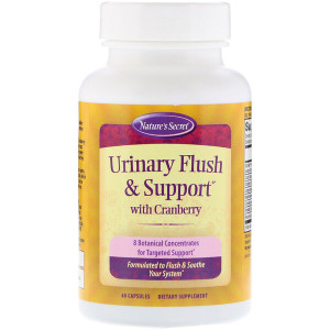 <img alt="Nature's Secret, Urinary Flush & Support with Cranberry, 60 Capsules" title="Nature's Secret, Urinary Flush & Support with Cranberry, 60 Capsules,710363255626"