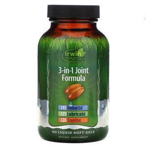 <img alt="Irwin Naturals, 3-in-1 Joint Formula, 90 Liquid Soft-Gels" title="Irwin Naturals, 3-in-1 Joint Formula, 90 Liquid Soft-Gels,710363262426"