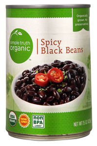 Simple Truth Organic Spicy Black Beans - 16 oz