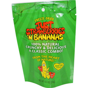 Karens Naturals, Premium, Just Strawberries N Bananas, .50 oz (14 g)