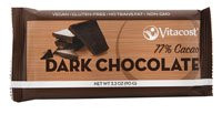 Vitaco Dark Chocolate Bar 77% Cacao - 3.2 oz