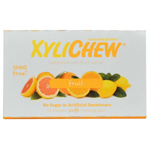 Xylichew Gum, Fruit, 12 Pieces
