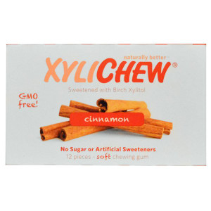Xylichew Gum, Cinnamon, 12 Pieces
