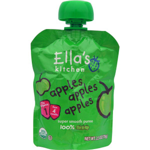 Ellas Kitchen, Apples Apples Apples, 2.5 oz (70 g)