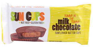 3 PACK of Free2b Sun Cups with SunButter Gluten & Dairy Free Chocolate -- 2 Cups