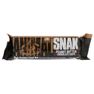 Universal Nutrition, Animal Snak Bar, Peanut Butter Chocolate Chip, 1 Bar, 3.3 oz (94 g)