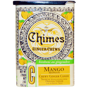 Chimes, Ginger Chews, Mango, 2 oz (56.7 g)