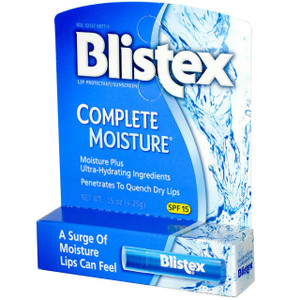 3 PACK of Blistex, Complete Moisture, Lip Protectant/Sunscreen, SPF 15, .15 oz (4.25 g)