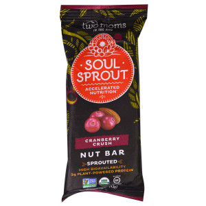 Two Moms in the Raw, Soul Sprout, Nut Bar, Cranberry Crush, 1.5 oz (43 g)
