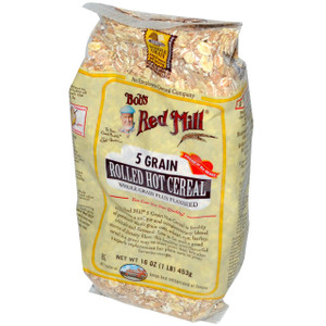 Bobs Red Mill, Rolled Hot Cereal, 5 Grain, 16 oz (453 g)