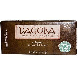 Dagoba Organic Chocolate, Eclipse, Extra Strong Dark Chocolate, 2 oz (56 g)