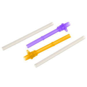 Munchkin, Spill-Proof Replacement Straws, 2 Pack