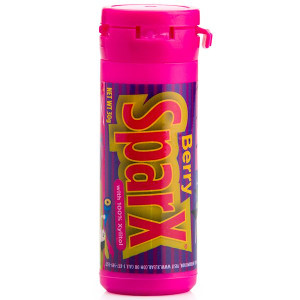 3 PACK OF Xlear, SparX Candy, with 100% Xylitol, Berry, 30 g